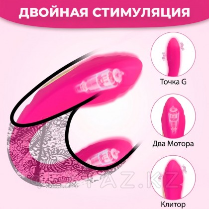 Жұптарға арналған қос стимуляторлы Вибратор және қашықтан басқару пульті от sex shop Extaz фото 3