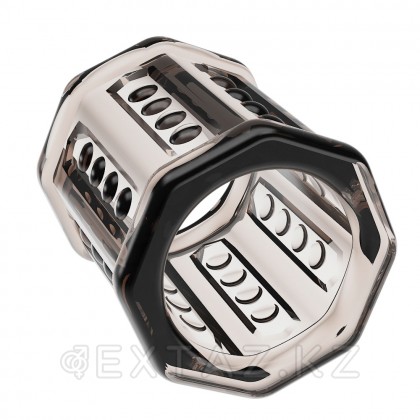 Pretty love қырлы беті бар пениса саптамасы сұр от sex shop Extaz фото 3