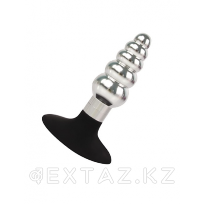 Анальная втулка My Extaz Iron love, металл, серебристый от sex shop Extaz фото 2