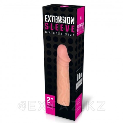 Насадка-удлинитель Extension sleeve - extaz.kz Extension sleeve ұзартқыш саптама от sex shop Extaz