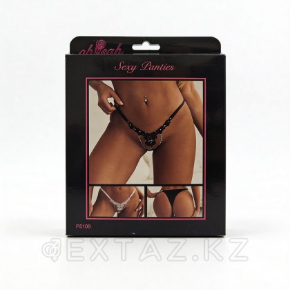 Sexy Floral G-жіптері Ақ (XL) от sex shop Extaz фото 2