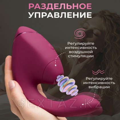 Womanizer Next Duo байланыссыз клиторальды стимулятор, қызғылт от sex shop Extaz фото 11