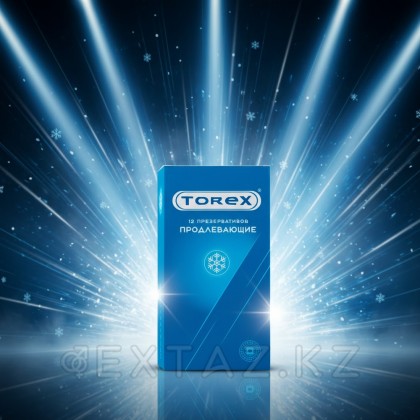 Torex анестетикімен ұзартатын презервативтер 12 дана от sex shop Extaz фото 3