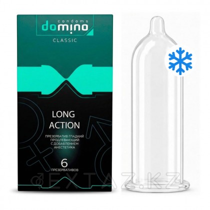 Domino Classic long action презервативтері, ұзарту әсері бар, 6 дана от sex shop Extaz