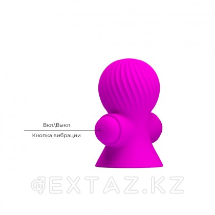 Дірілмен емізік стимуляторы (2 дана) күлгін от sex shop Extaz фото 7