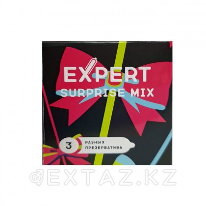 EXPERT SURPRISE MIX презервативтері № 3 (микс), 3 дана. от sex shop Extaz