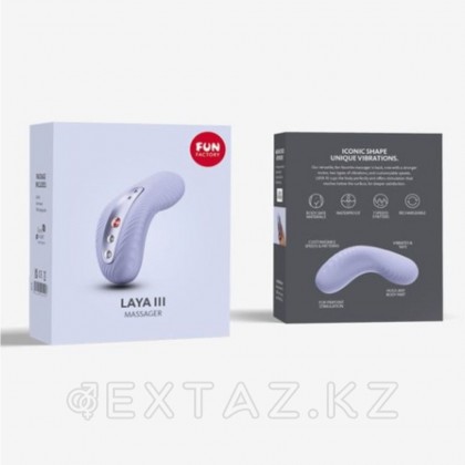 Fun Factory Laya III әмбебап діріл массажы (Ашық күлгін) от sex shop Extaz фото 2