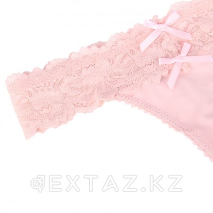 Танга сексуалды Флоральды Лейс қызғылт Трусики (M-L өлшемі) от sex shop Extaz фото 2
