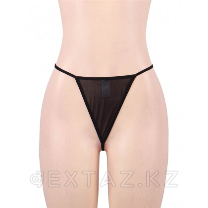 Гартер қара сәнді нәресте доллары (M-L өлшемі) от sex shop Extaz фото 8