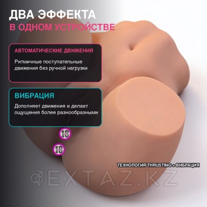 Dalke үйкеліс функциясы бар шынайы Қос мастурбатор от sex shop Extaz фото 9