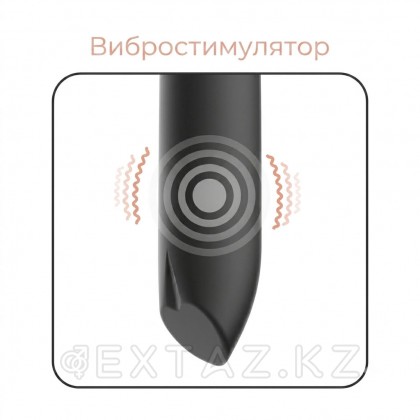 Adrien Lastic Rocket Black қайта зарядталатын вибропуласы от sex shop Extaz фото 5