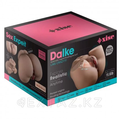 Dalke үйкеліс функциясы бар шынайы Қос мастурбатор от sex shop Extaz фото 10