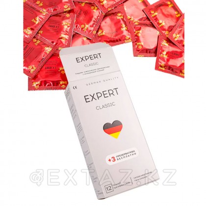 EXPERT CLASSIC презервативтері № 12+3 (Классикалық), 12 + 3 дана. от sex shop Extaz фото 3