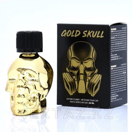 Poppers Gold Skull 24 мл. (Pentyl) от sex shop Extaz фото 2
