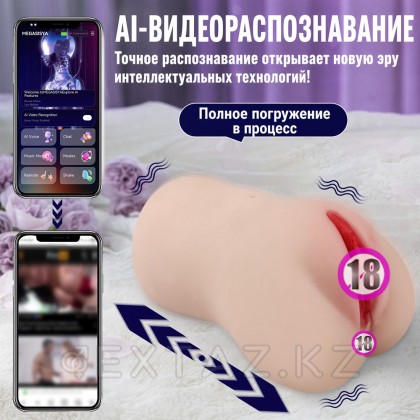 Eliza қосымшасына қосылған Мастурбатор-вагина (діріл+үйкеліс) от sex shop Extaz фото 5