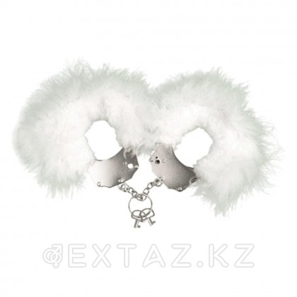 Adrien Lastic ақ қауырсынды металл кісендер от sex shop Extaz