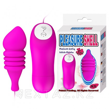 Вибропуля с пультом управления Pleasure shell (8,5*3,3) от sex shop Extaz фото 6