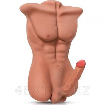 Спортивное мужское тело с фаллоимитатором (8,5 кг.) - extaz.kz Дилдомен спорттық ерлер денесі (8,5 кг.) от sex shop Extaz