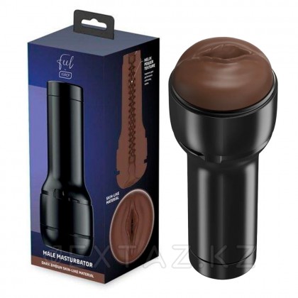 Kiiroo Вульвасының Feel Stroker мастурбаторы (қара қоңыр) от sex shop Extaz
