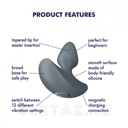 Анальный виброплаг Satisfyer Booty Absolute beginners 1 от sex shop Extaz фото 5