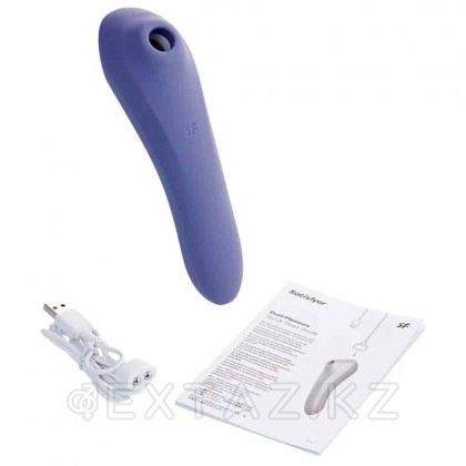 Satisfyer Dual Pleasure mauve вакуумдық толқындық клиторлық стимулятор от sex shop Extaz фото 6