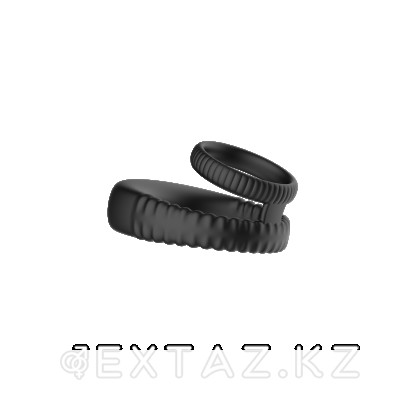 Дірілмен Қос эрекциялық сақина от sex shop Extaz фото 11