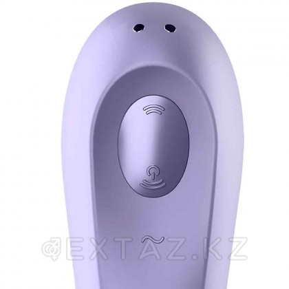 Satisfyer Dual Pleasure mauve вакуумдық толқындық клиторлық стимулятор от sex shop Extaz фото 2