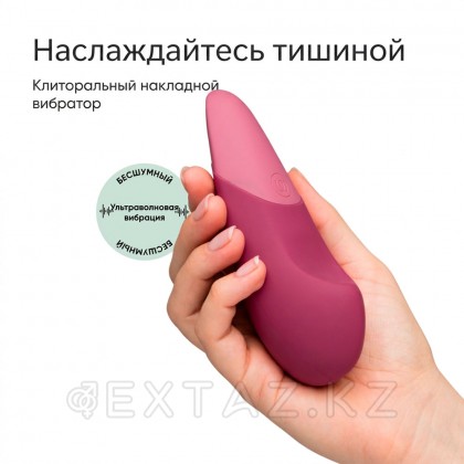 Клиторлық вибратор Womanizer vibe қою қызғылт от sex shop Extaz фото 13