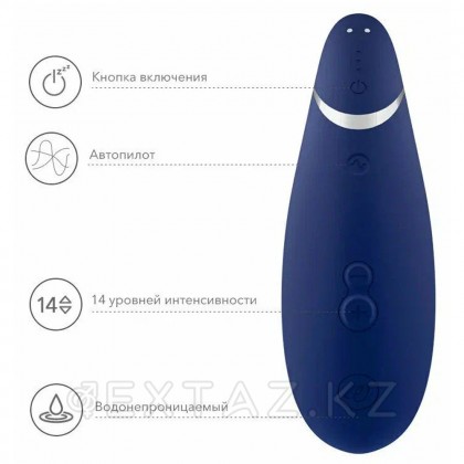 Бесконтактный клиторальный стимулятор Womanizer Premium 2 Blueberry - extaz.kz фото 18 Womanizer Premium 2 Blueberry байланыссыз клиторальды стимуляторы от sex shop Extaz фото 18