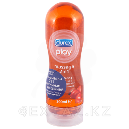 Durex play 2 в 1, гель - смазка интимная и массажная с экстрактом Гуараны от sex shop Extaz фото 4
