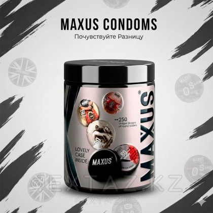 MAXUS Extra Strong презервативтері, қалыңдатылған, қара, 15 дана от sex shop Extaz фото 4