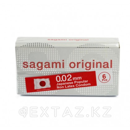 Sagami Original 002 полиуретанды презервативтер 6 дана. от sex shop Extaz