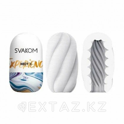 Мастурбатор Hedy X Experience от SVAKOM (9 см) - extaz.kz фото 4 SVAKOM ' s Hedy x Experience мастурбаторы (9 см) от sex shop Extaz фото 4