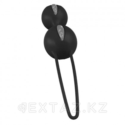 Қынаптық шарлар Fun factory SMARTBALLS DUO, қара-сұр от sex shop Extaz фото 6