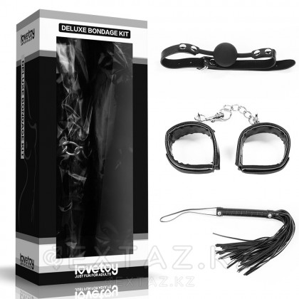 Fetish жиынтығы: гаг, кісен, қамшы. от sex shop Extaz фото 2