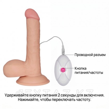 Ultra Soft Dude Вибраторы (22*4.5) от sex shop Extaz фото 6