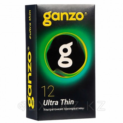 Презервативтер ультра жұқа Ganzo Ultra Thin 12 дана. от sex shop Extaz