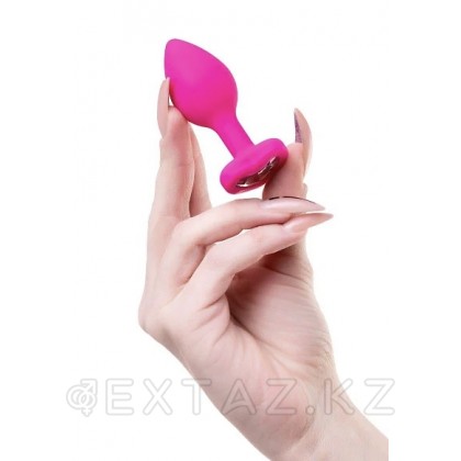 Анальная втулка ToDo by Toyfa Diamond Heart розовая от sex shop Extaz фото 7