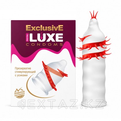 Презерватив LUXE EXCLUSIVE қарғыс атқыр құйрық (спираль/мұрт) 1 дана. от sex shop Extaz