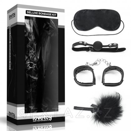Фетиш набор Deluxe Bondage (с щекоталкой-тиклером) от sex shop Extaz