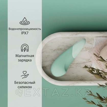 Клиторальный вибратор Womanizer Vibe түсі шалфей от sex shop Extaz фото 18