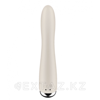 Айналу функциясы бар вибратор Satisfyer Spinning Vibe 1 бежевый от sex shop Extaz фото 3