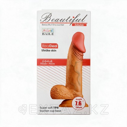 Әдемі Зебулон дилдо (14×4,2 см) от sex shop Extaz фото 6