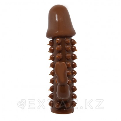Латексная насадка со стимулятором от sex shop Extaz фото 4