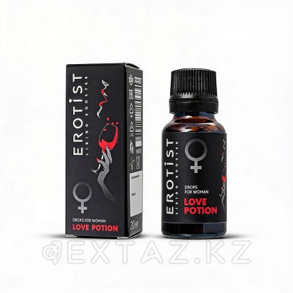 Әйелдерге арналған Erotist LOVE POTION қызықты тамшылары (20 мл) от sex shop Extaz