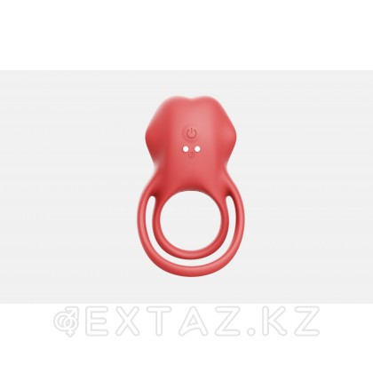 Lick it клиторлық стимуляторы бар қос эрекциялық діріл сақинасы от sex shop Extaz фото 4