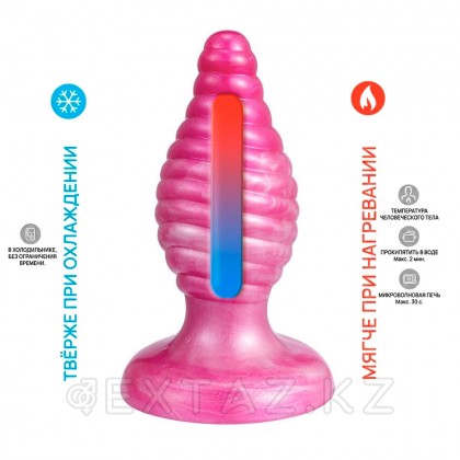 Silexd қызғылт түсті Fantasy Cherry анальды тығыны от sex shop Extaz фото 5