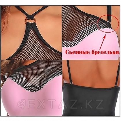 Mesh Pink (L)біріктірілген Купальник от sex shop Extaz фото 3