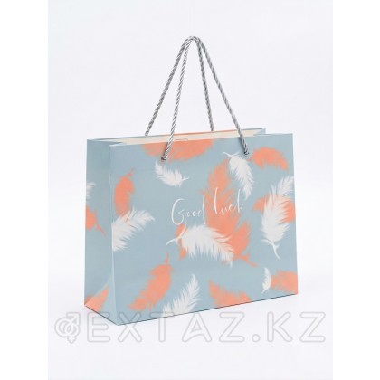 Көк Good luck пакеті (20 x 24,5 см) от sex shop Extaz