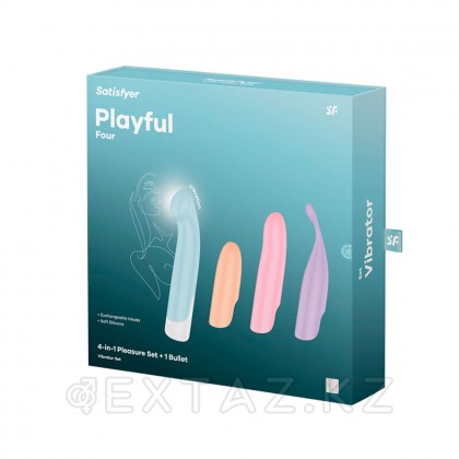 Satisfyer playful Four 3 саптамасы бар вибропуль от sex shop Extaz фото 6